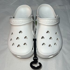 (M5/W7) Disney Mickey Mouse Icon Crocs Clogs WHITE